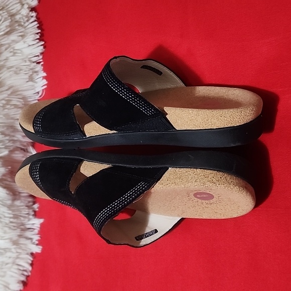 RevitalignWomen's Blue Palmetto Slide Sandal - Picture 6 of 11